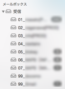 【Mac】メールの設定